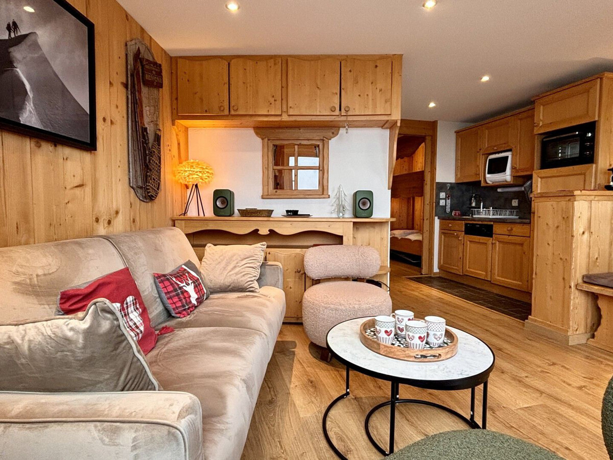 Appartement 6 pers. style chalet à Avoriaz, balcon montagne - Photo 2