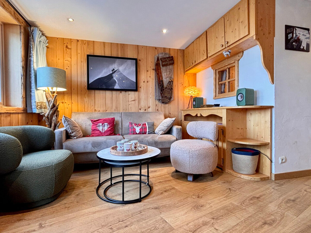 Appartement 6 pers. style chalet à Avoriaz, balcon montagne - Photo 4