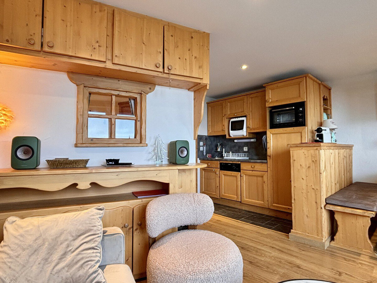 Appartement 6 pers. style chalet à Avoriaz, balcon montagne - Photo 6