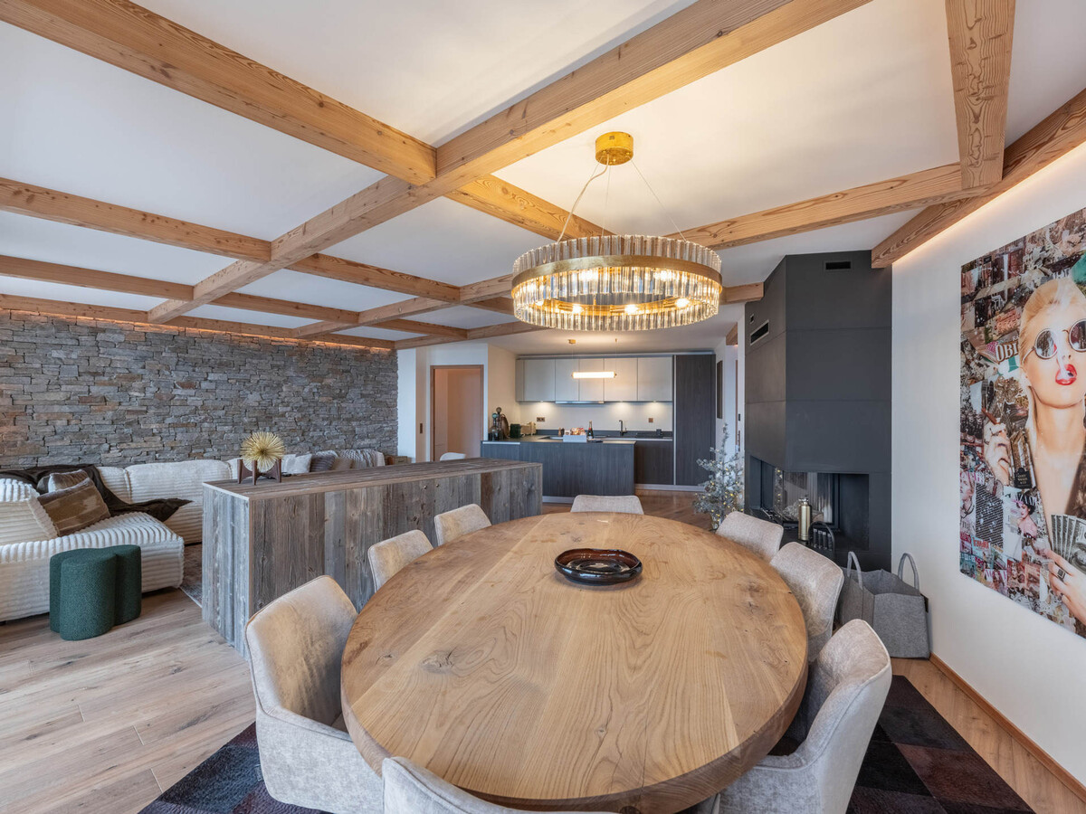 Appartement 126m² Ski-in/Ski-out + Spa à Courchevel 1850 - Photo 2