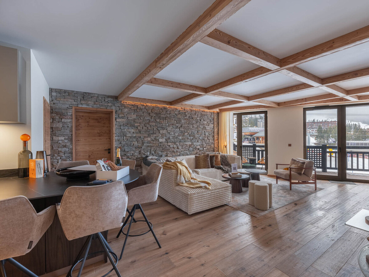 Appartement 86m² neuf, accès direct aux pistes à Courchevel - Photo 3