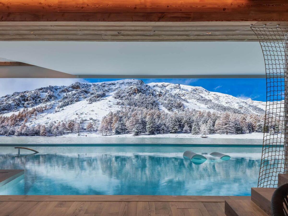 Appartement 151m² ski-in/ski-out, spa et piscine à Courchevel 1850 - Photo 8