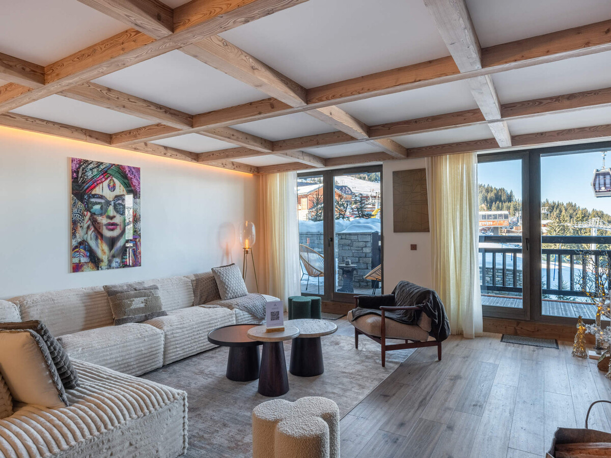 Appartement neuf ski-in/ski-out Courchevel 1850, spa inclus - Photo 1