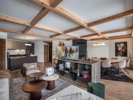 Location appartement à Courchevel 1850, Appartement Neuf à Courchevel 1850 avec Accès Direct aux Pistes
