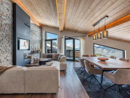 Location appartement à Courchevel 1850, Duplex neuf sur les pistes avec SPA à Courchevel 1850