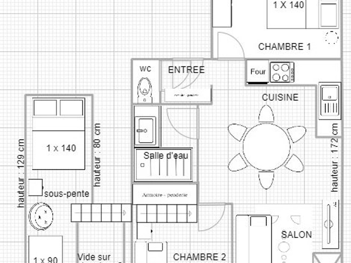 Appartement 3 pièces Les Saisies, garage, balcons sud-est - Photo 3