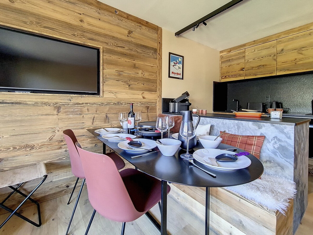 Appartement 35 m² rénové, balcon Ouest, vue pistes - Photo 3