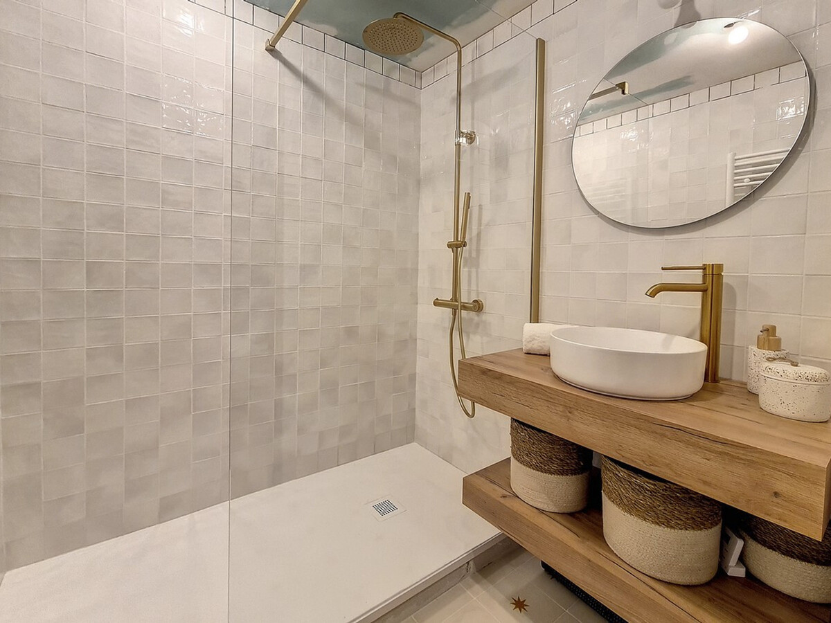 Appartement 35 m² rénové, balcon Ouest, vue pistes - Photo 10