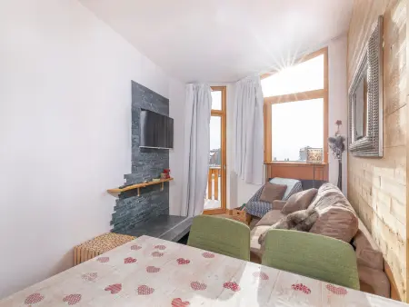 Location appartement à Avoriaz, Appartement central à Avoriaz, 2 pièces, départ skis aux pieds