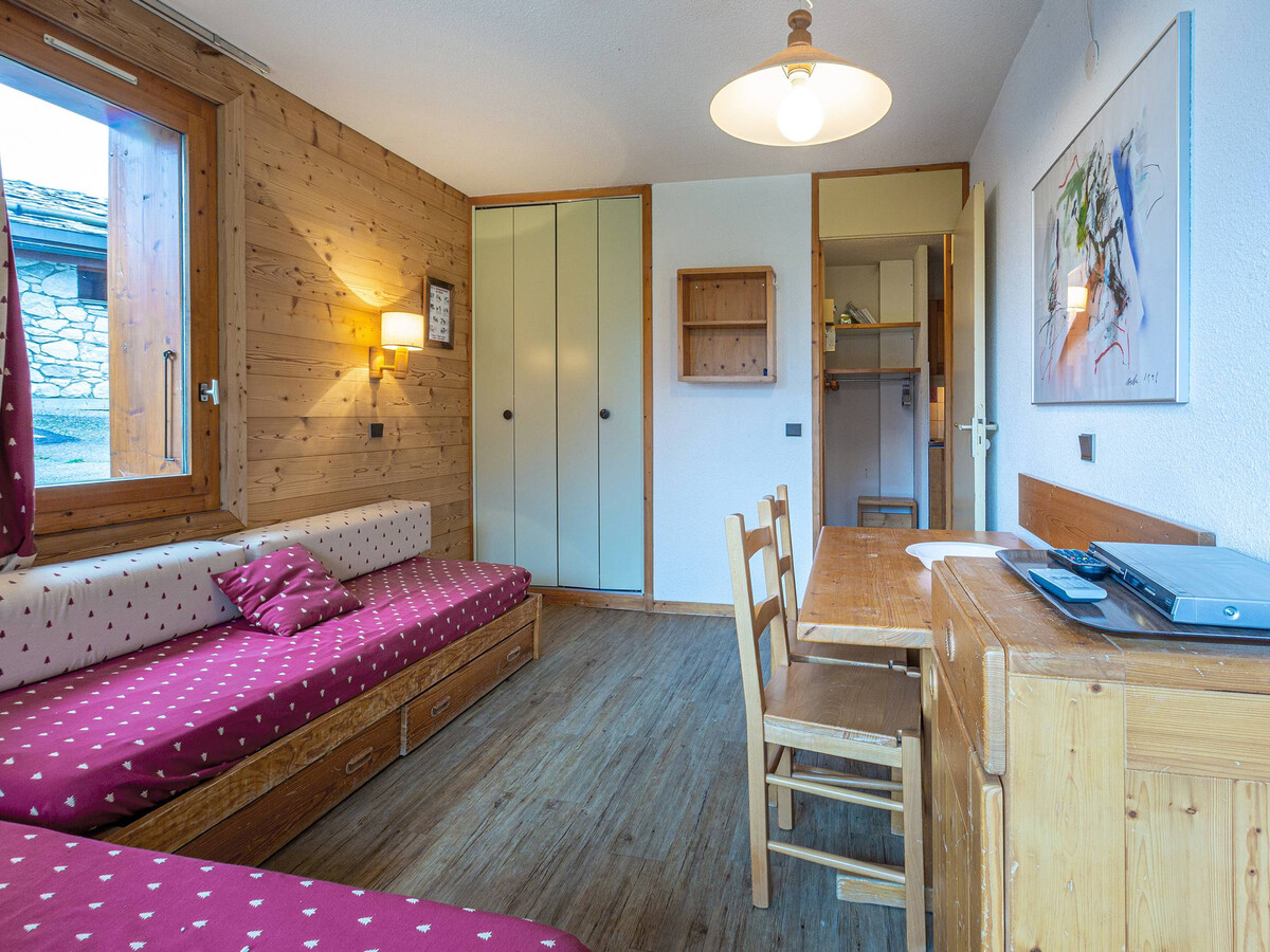 Studio cabine 4 pers. accès direct pistes à Valmorel - Photo 2