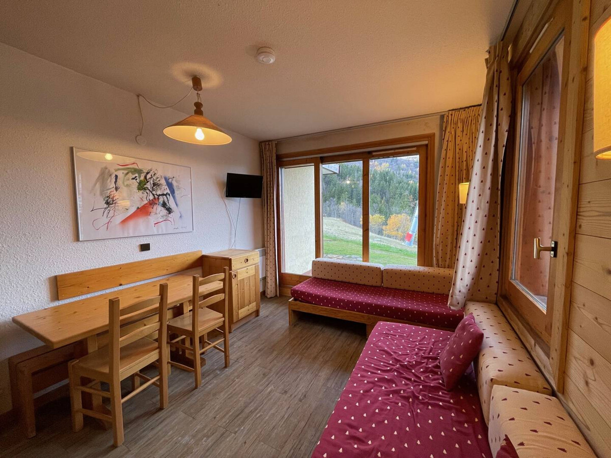 Studio cabine 4 pers. accès direct pistes à Valmorel - Photo 3