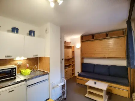 Studio cosy 2 pers. aux Menuires, balcon Est et pistes à 500 m : photo 4