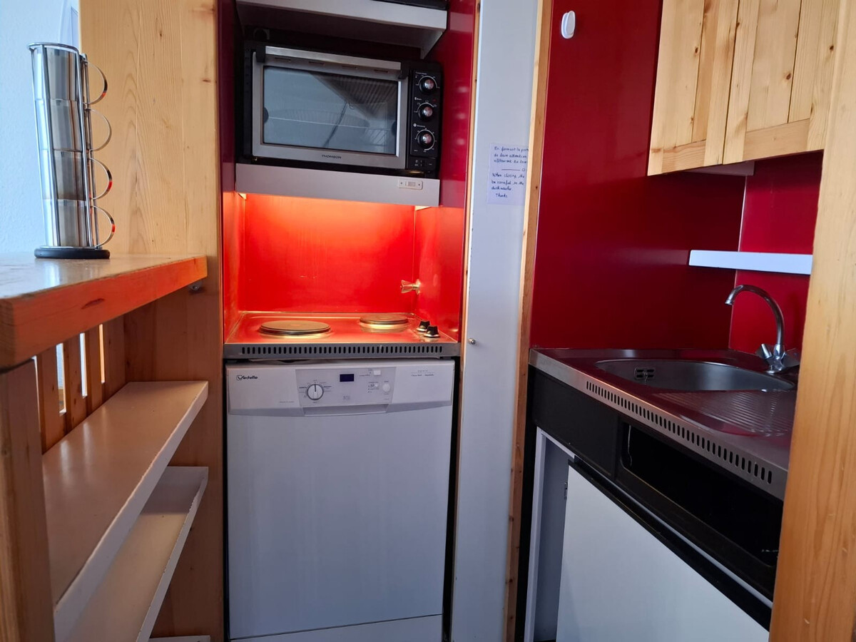 Studio 30m² ski aux pieds à Arc 2000 pour 4 - Photo 5