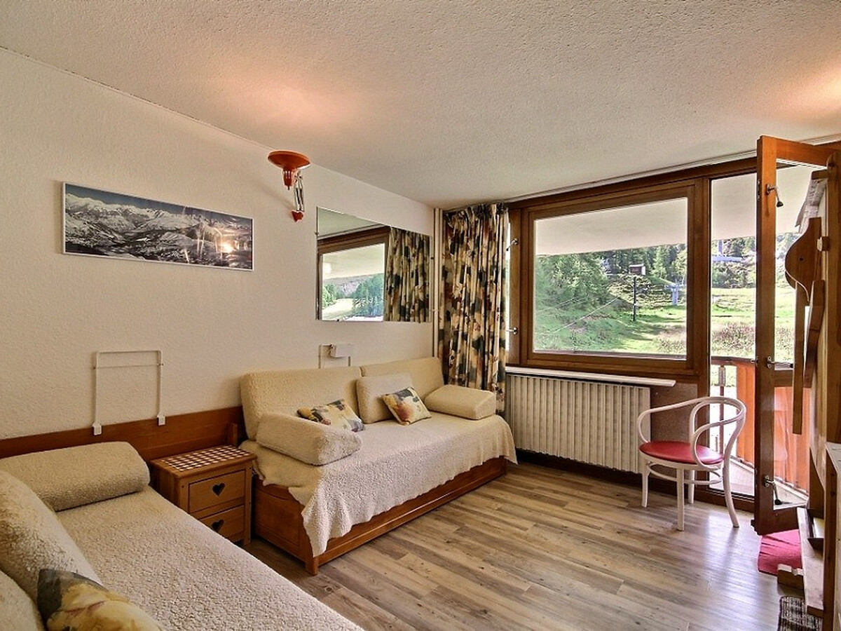 Studio 2 pers. sud avec balcon vue pistes à La Plagne - Photo 1