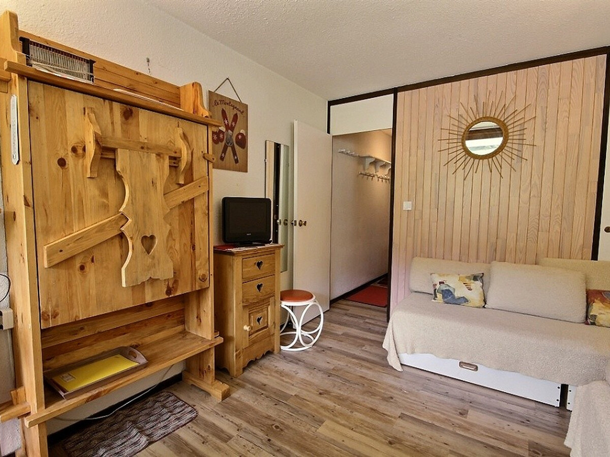 Studio 2 pers. sud avec balcon vue pistes à La Plagne - Photo 3