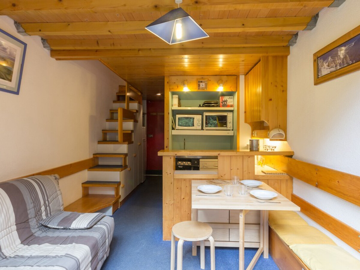 Studio mezzanine 6 pers. aux Arcs 1800, pied des pistes - Photo 2