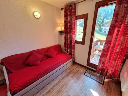 Location appartement à Valfréjus, Charmant studio 2-3 pers avec balcon à Valfréjus