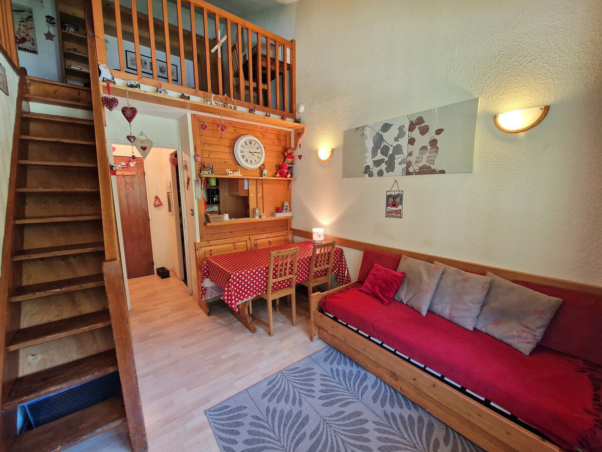Studio mezzanine 6 pers avec vue pistes, Valfréjus - Photo 2