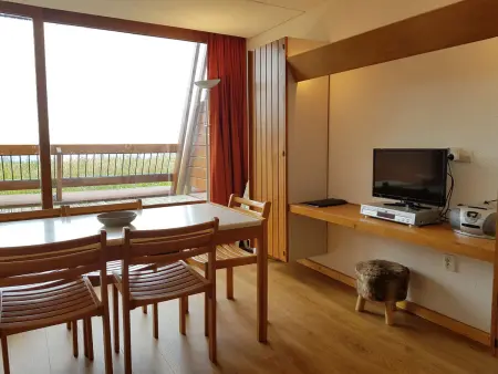 Studio 35m² terrasse sud, vue vallée aux Arcs 1600 : photo 2