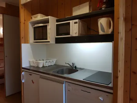 Studio 35m² terrasse sud, vue vallée aux Arcs 1600 : photo 6