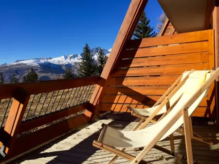Studio 35m² terrasse sud, vue vallée aux Arcs 1600 : photo 10
