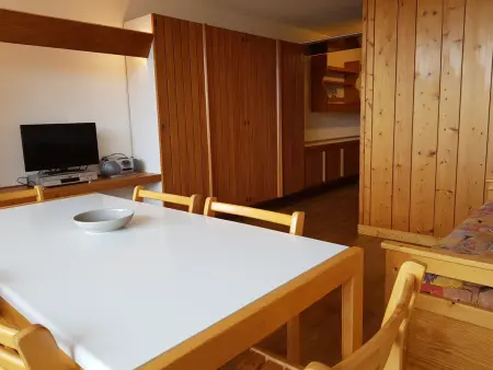 Studio 35m² terrasse sud, vue vallée aux Arcs 1600 : photo 12