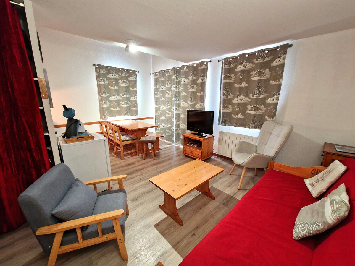 Appart 3 pièces 6 pers, balcon Vanoise, 50m pistes - Photo 1