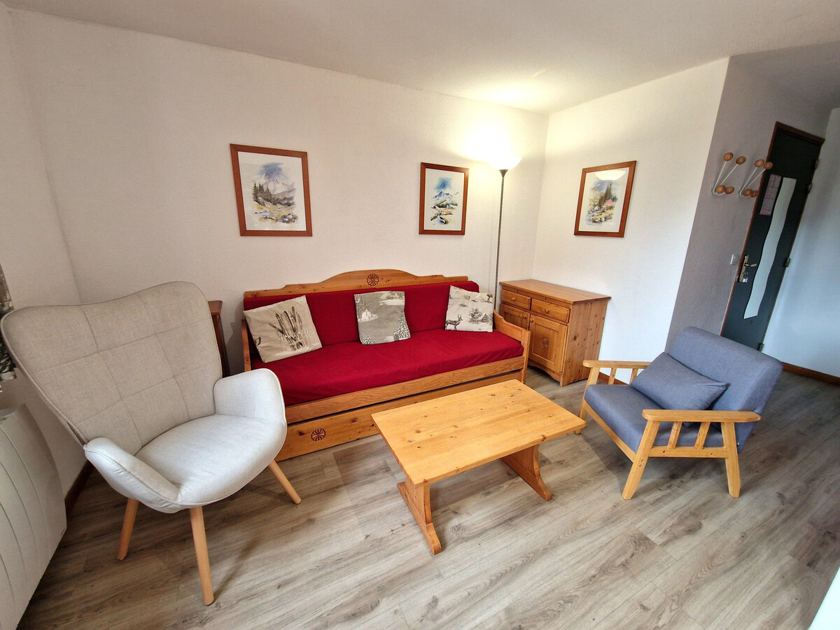 Appart 3 pièces 6 pers, balcon Vanoise, 50m pistes - Photo 3
