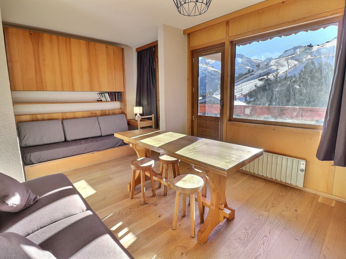Studio cabine 4 pers. Méribel - Balcon sud, skis aux pieds - Photo 1