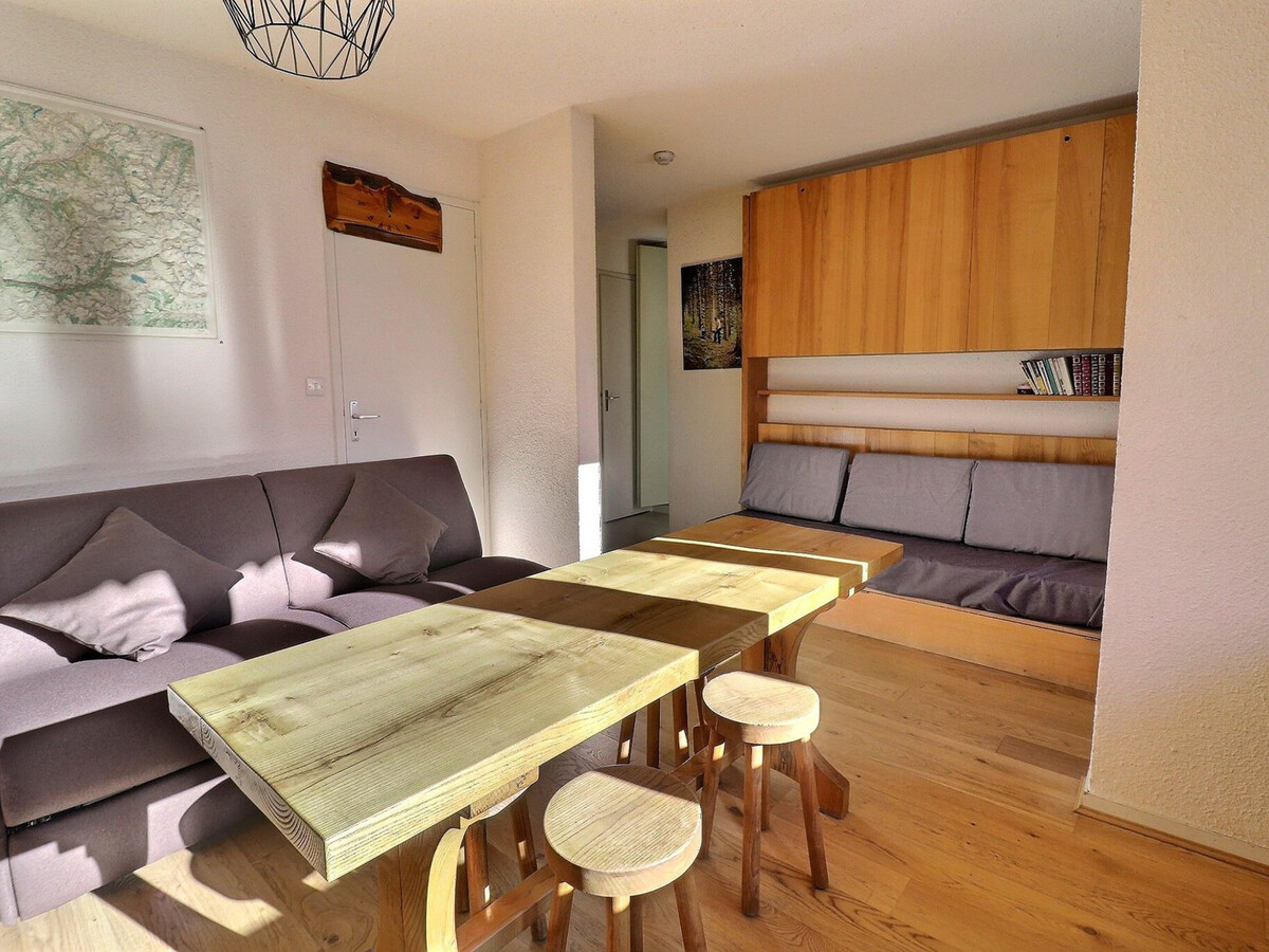 Studio cabine 4 pers. Méribel - Balcon sud, skis aux pieds - Photo 2