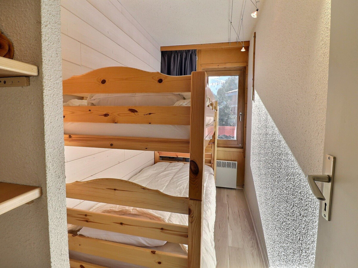 Studio cabine 4 pers. Méribel - Balcon sud, skis aux pieds - Photo 3