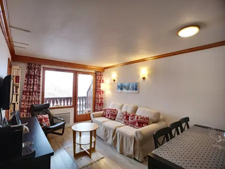 Beau 3 pièces, 2 chambres, accès direct pistes, Appartement 4 personnes à Les Menuires : photo 5