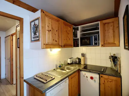 Beau 3 pièces, 2 chambres, accès direct pistes, Appartement 4 personnes à Les Menuires : photo 6