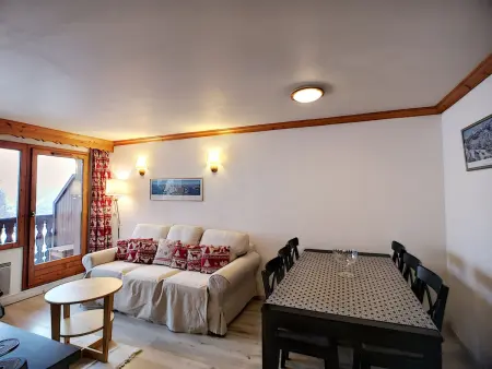 Beau 3 pièces, 2 chambres, accès direct pistes, Appartement 4 personnes à Les Menuires : photo 7