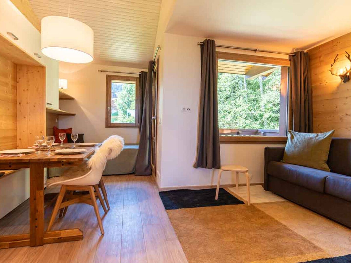 Studio rénové 29,6 m² pour 4 à Valmorel, balcon montagne - Photo 1