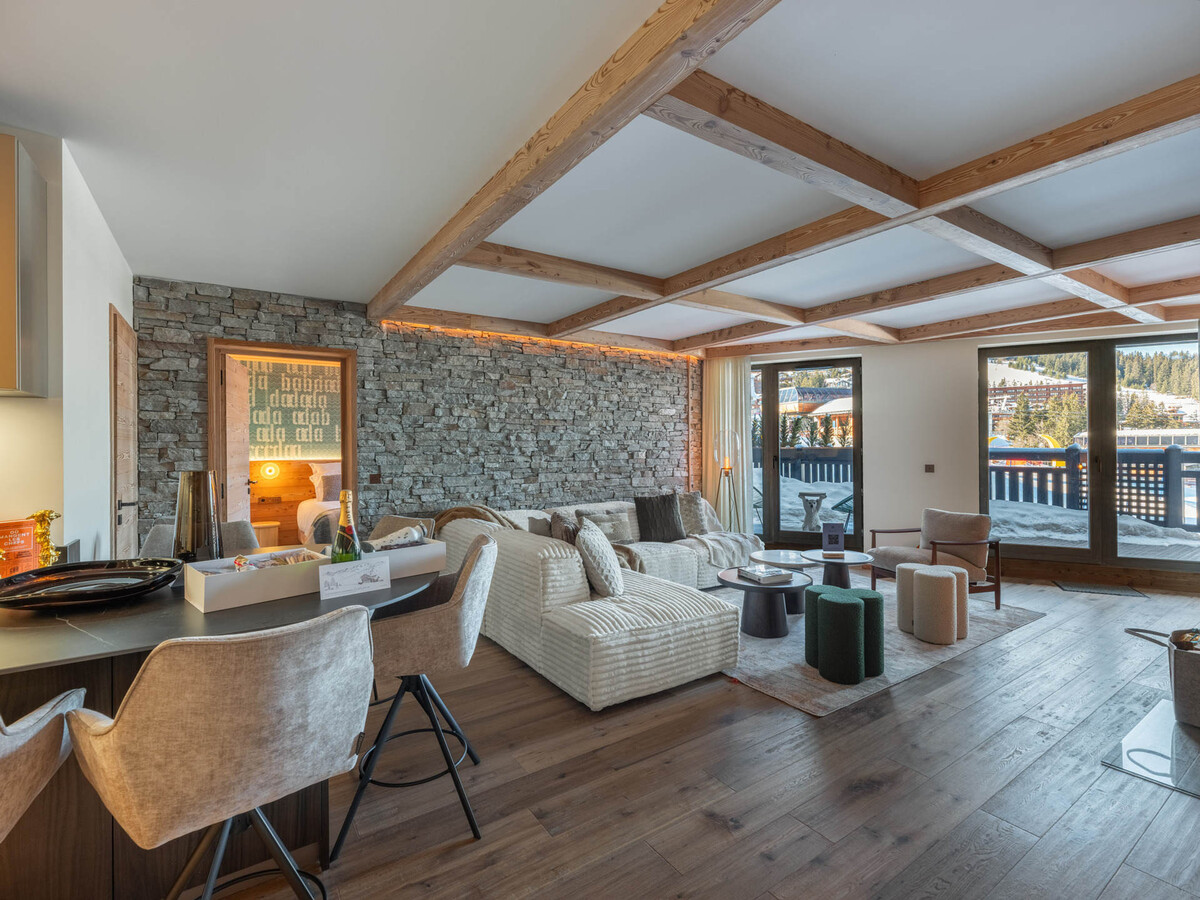 Appartement 86m² Ski-in/Ski-out à Courchevel 1850 - Photo 2