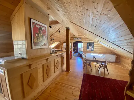 Haut de chalet 100m² avec sauna aux Angles, 6 pers. : photo 3