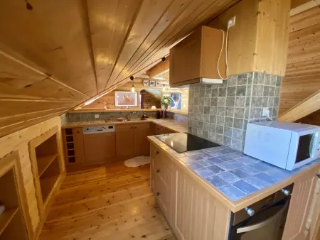 Haut de chalet 100m² avec sauna aux Angles, 6 pers. : photo 4