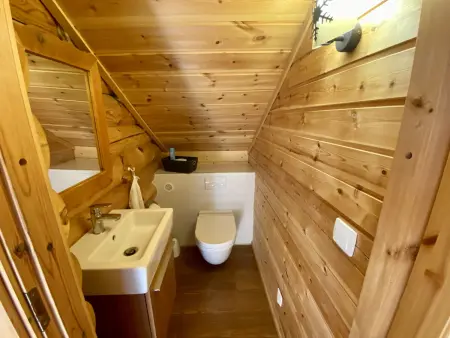 Haut de chalet 100m² avec sauna aux Angles, 6 pers. : photo 12