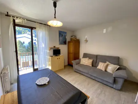 Studio Cabine 21 m² avec balcon vue montagne aux Angles : photo 4