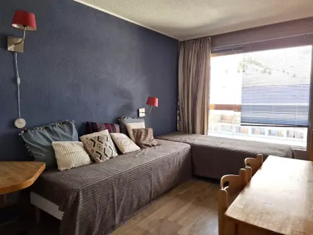 Studio 28m² ski aux pieds, balcon Sud, 4 personnes : photo 9