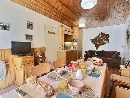 Appartement 46m² Tignes, terrasse vue montagne : photo 2