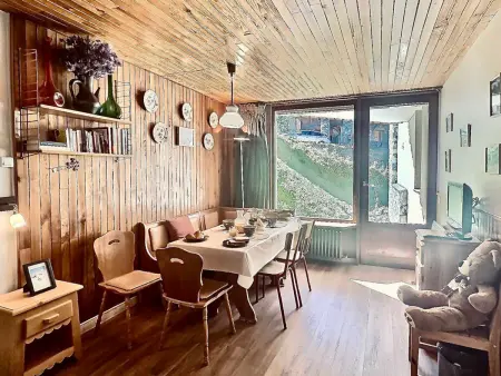 Appartement 46m² Tignes, terrasse vue montagne : photo 3