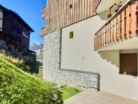 Appartement 46m² Tignes, terrasse vue montagne : photo 13