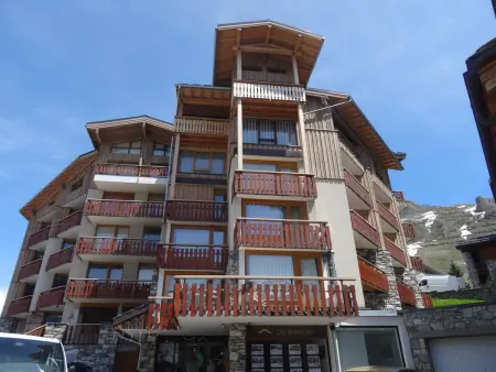 Appartement 46m² Tignes, terrasse vue montagne : photo 14