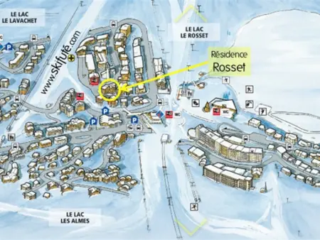 Appartement 46m² Tignes, terrasse vue montagne : photo 16