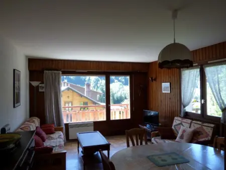 Location appartement à Le Grand Bornand, Agréable 2 pièces + cabine - 5 pers, balcon exposé sud