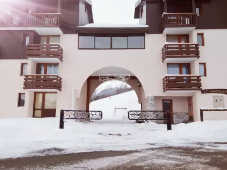 Studio 20m² ski aux pieds, balcon vallée à La Plagne : photo 9