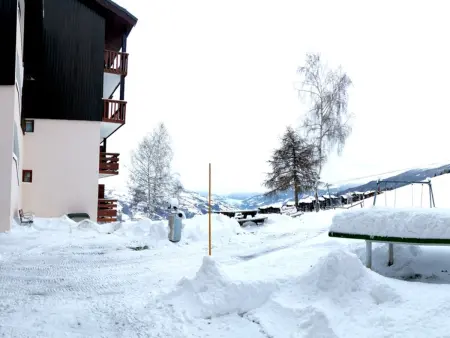 Studio 20m² ski aux pieds, balcon vallée à La Plagne : photo 12