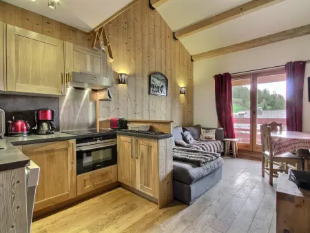 Location appartement à Plagne 1800, Duplex rénové au pied des pistes pour 6 pers.